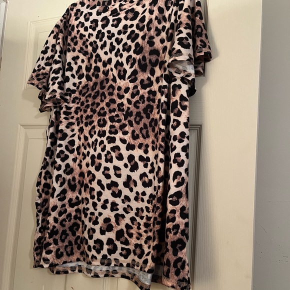 NWT 2 piece Leopard Print pajama set XXL - Picture 2 of 8